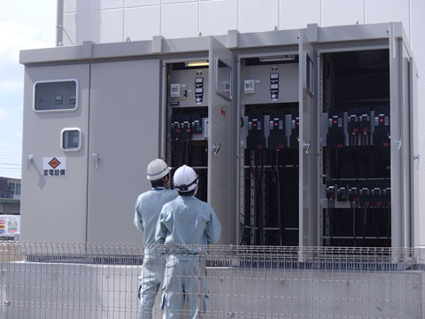 高圧受変更設備・発電機設備